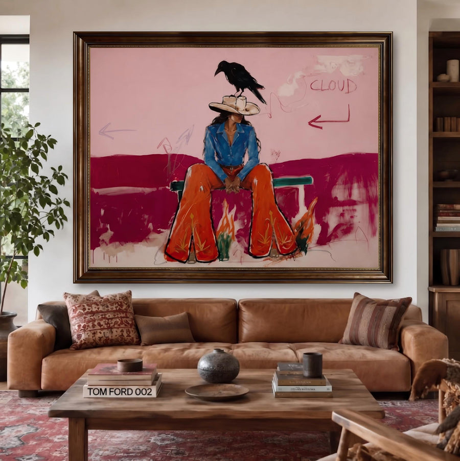 POP Art | Crow’s Cowgirl