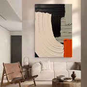 3D-Textured Art | Bold Color Block Flow