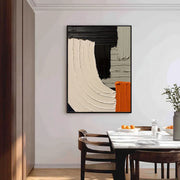 3D-Textured Art | Bold Color Block Flow