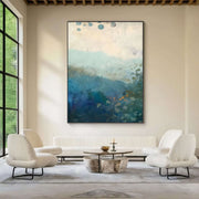 Impressionist Art | Misty Blue Hues
