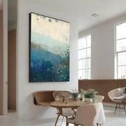 Impressionist Art | Misty Blue Hues