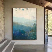 Impressionist Art | Misty Blue Hues