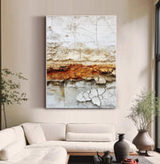 Wabi-Sabi Art | Weathered Block Collage
