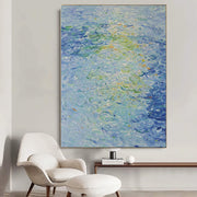 Impressionist Art | Aqua Swirl Glow