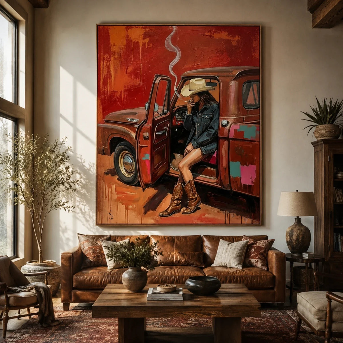 POP Art | Rust & Cowgirl Haze