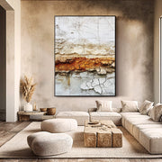 Wabi-Sabi Art | Weathered Block Collage