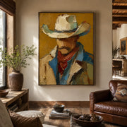 Vintage Americana Art | The Weight of the Western Sky