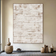 3D-Textured Art | Weathered Stripe Relief