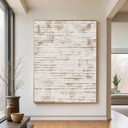 3D-Textured Art | Weathered Stripe Relief