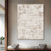 3D-Textured Art | Weathered Stripe Relief