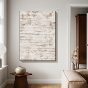 3D-Textured Art | Weathered Stripe Relief