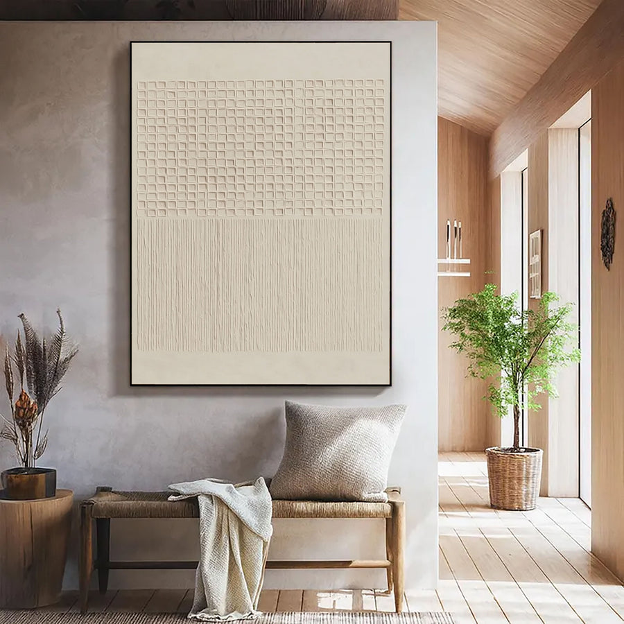 3D-Textured Art | Minimal Texture Contrast