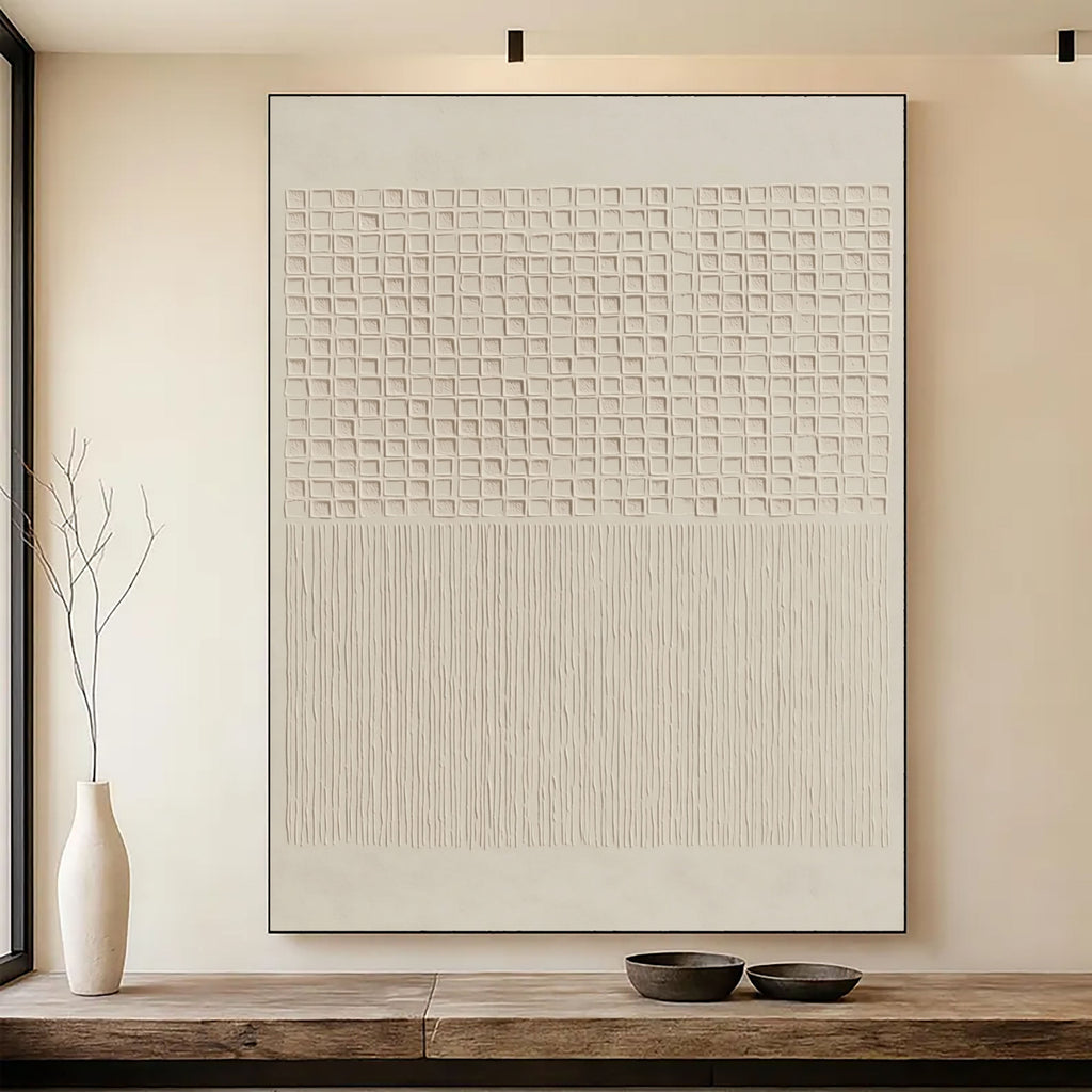 3D-Textured Art | Minimal Texture Contrast