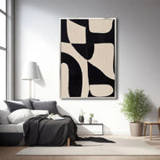 Abstract Art | Monochrome Shape Harmony