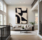 Abstract Art | Monochrome Shape Harmony