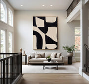 Abstract Art | Monochrome Shape Harmony