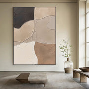 3D-Textured Art | Warm Curve Blocks