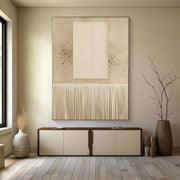 Wabi-Sabi Art | Fringe & Speckle Serenity