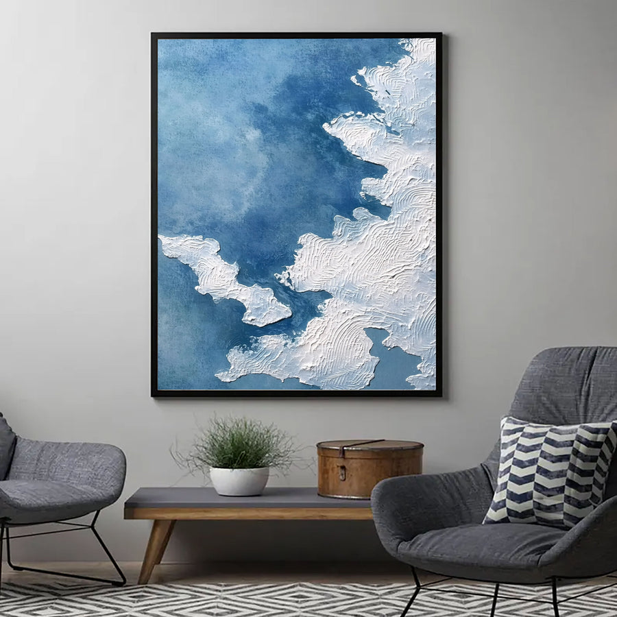 3D-Textured Art | Coastal Wave Textures