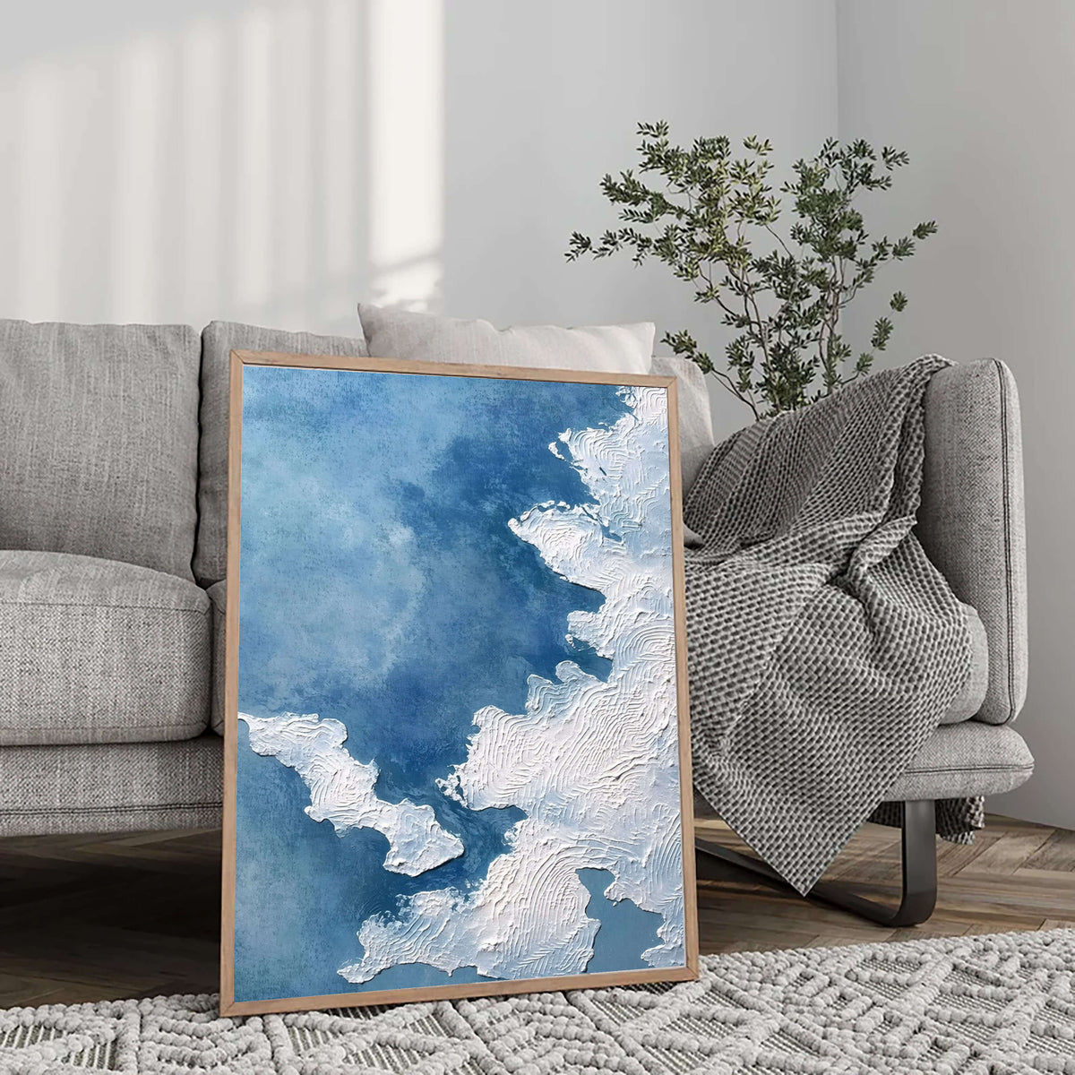 3D-Textured Art | Coastal Wave Textures