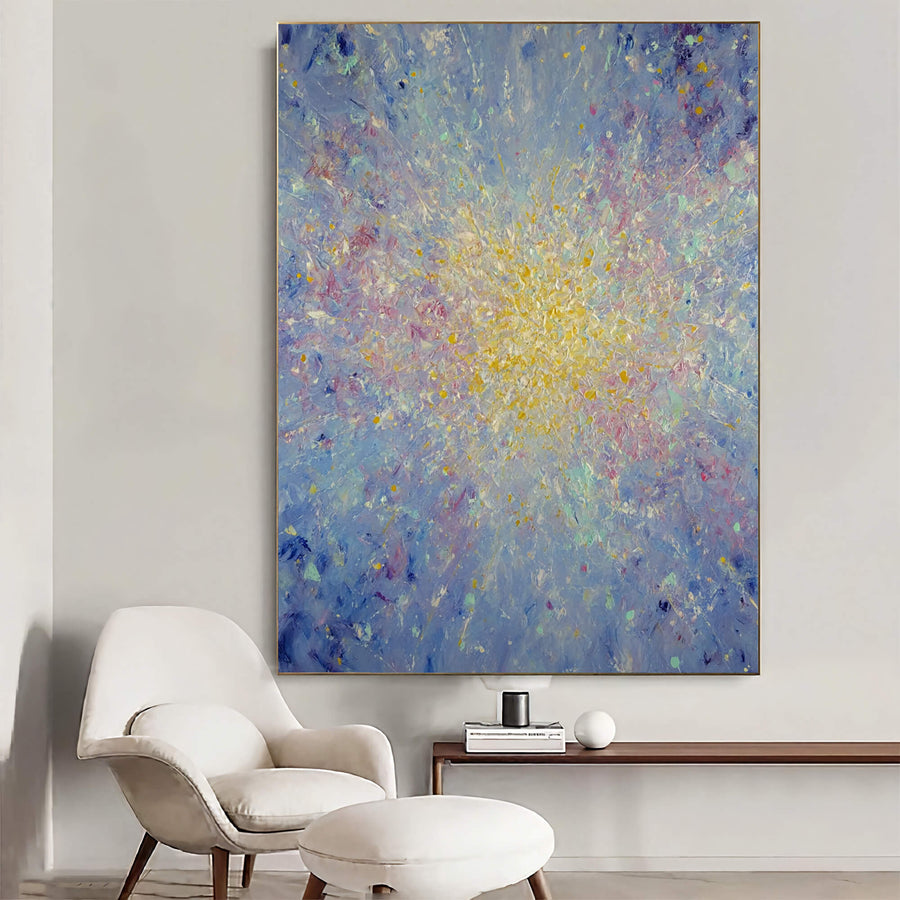 Abstract Art | Prismatic Burst Core