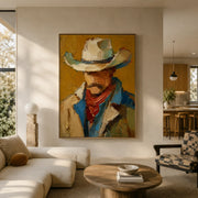 Vintage Americana Art | The Weight of the Western Sky