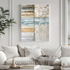 Wabi-Sabi Art | Stratified Cracked Earth