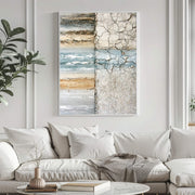 Wabi-Sabi Art | Stratified Cracked Earth