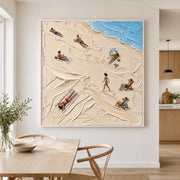 3D textured Art | Stillness at Low Tide