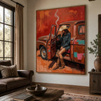 POP Art | Rust & Cowgirl Haze