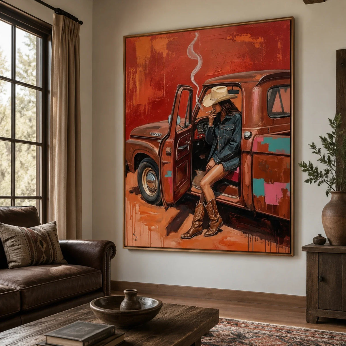 POP Art | Rust & Cowgirl Haze