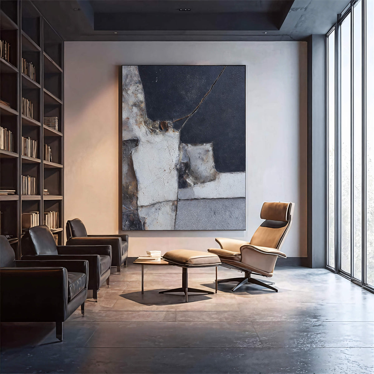 Wabi-Sabi Art | Aged Patchwork Tones