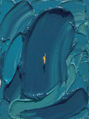 3D textured Art | The Weight of Blue