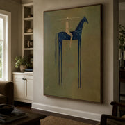 Vintage Americana Art | Emerald Stillness