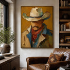 Vintage Americana Art | The Weight of the Western Sky
