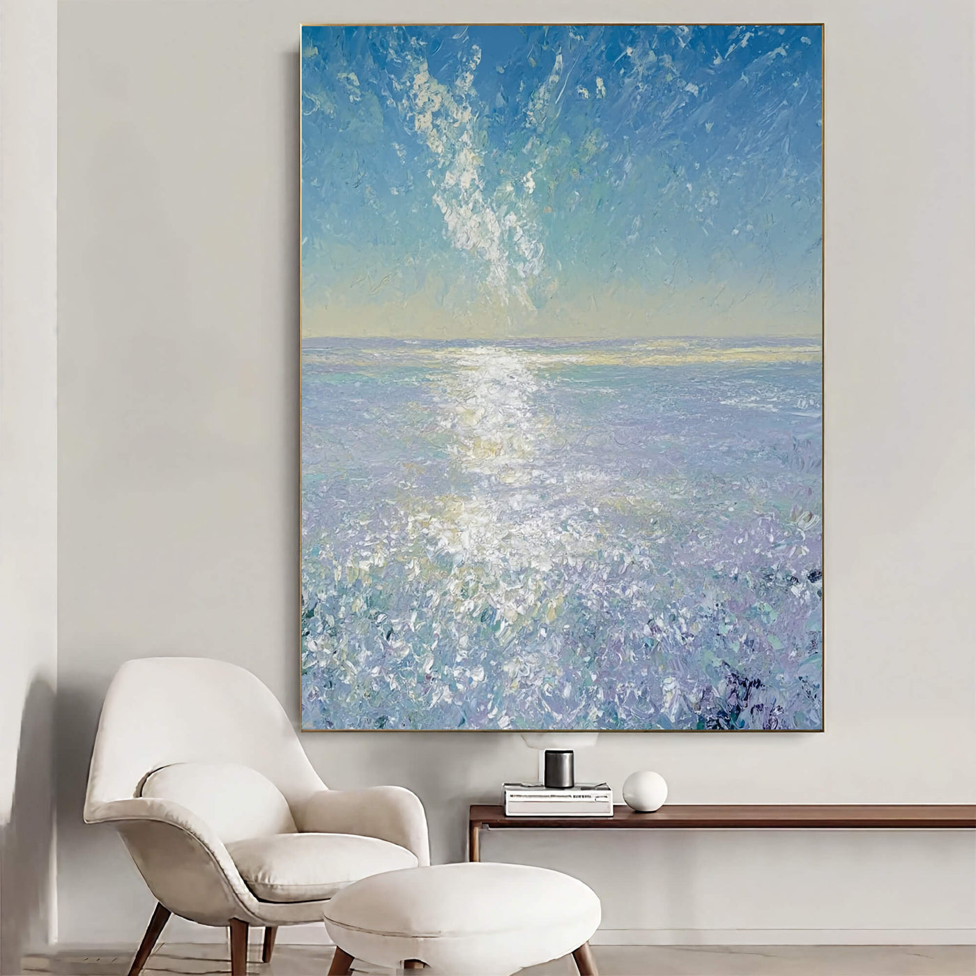 Impressionist Art | Coastal Light Path