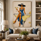 POP Art | Citron Silence in Blue