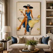 POP Art | Citron Silence in Blue