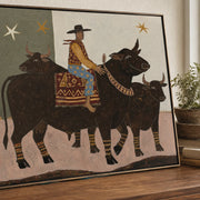 Vintage Americana Art | Star Herder