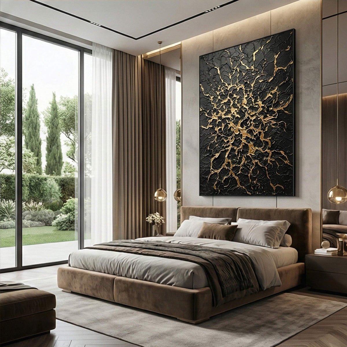 Contemporary Luxe  | Golden Web