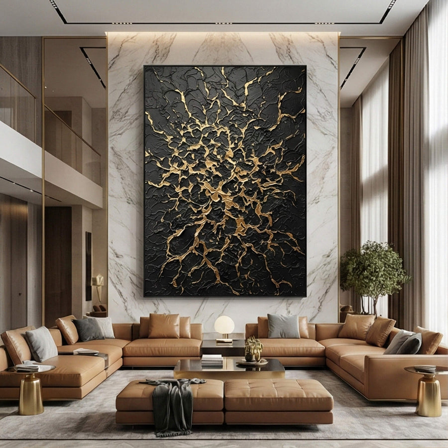 Contemporary Luxe  | Golden Web