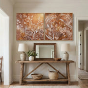 Bohemian Art | Botanical Gold Harmony