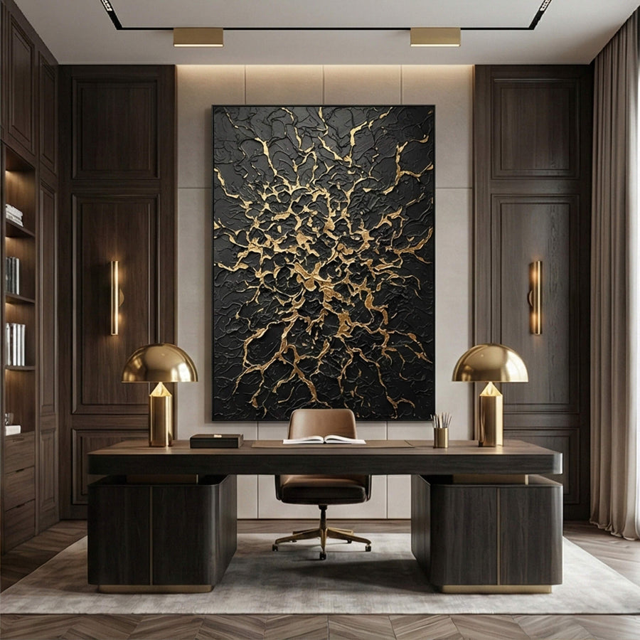 Contemporary Luxe  | Golden Web