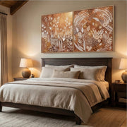Bohemian Art | Botanical Gold Harmony