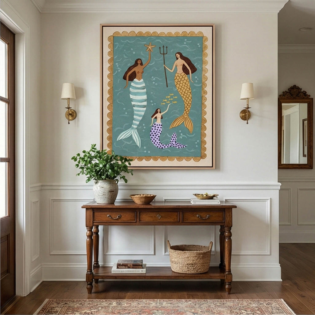 Surreal Art | Aquatic Sisters' Serenade