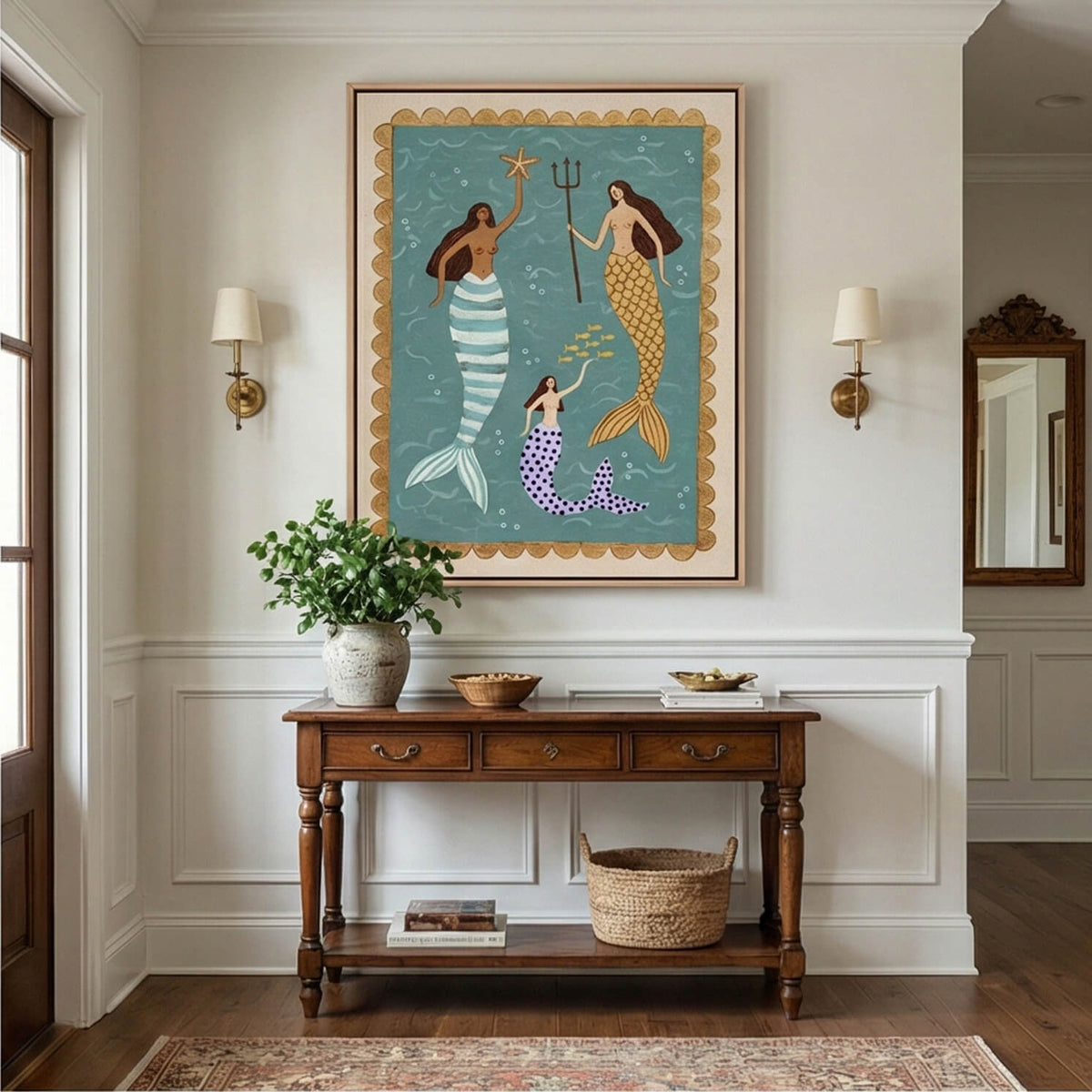 Surreal Art | Aquatic Sisters' Serenade