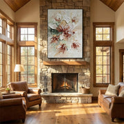 3D textured Art | Ethereal Blossom Dance