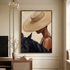 Vintage Americana Art | Velvet Brim Muse