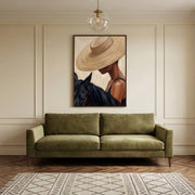 Vintage Americana Art | Velvet Brim Muse