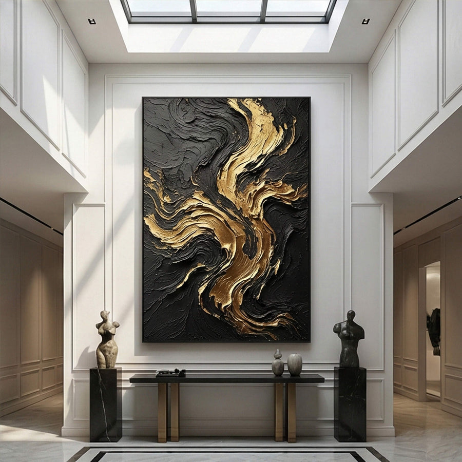 Contemporary Luxe  | Molten Gold Flow